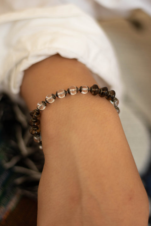 Quartz Cluster Bracelet