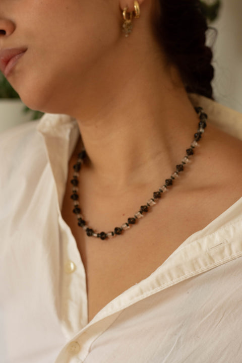 Quartz Orbit Necklace