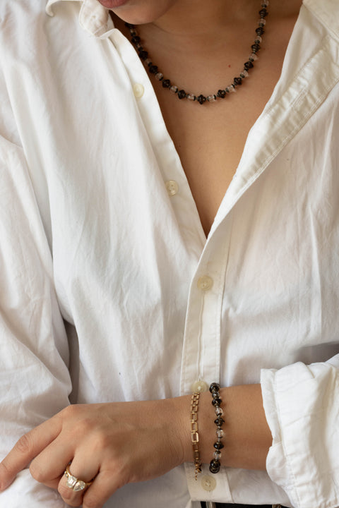 Quartz Orbit Necklace