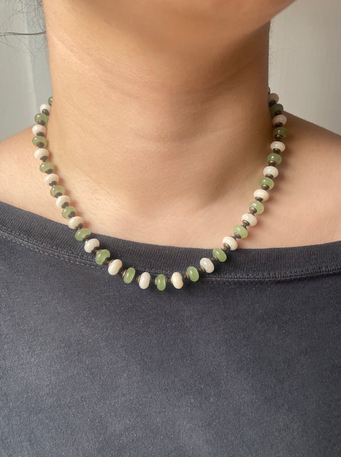 Knotted Necklace - Fern